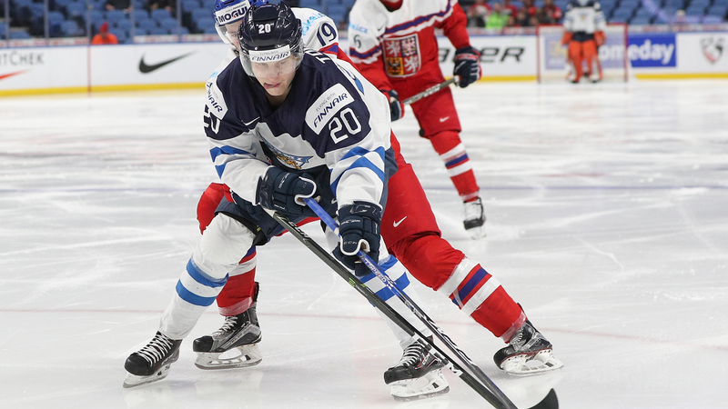 Finland’s Eeli Tolvanen is a wonderteen to watch. Photo: Nicholas T. LoVerde/Getty Images